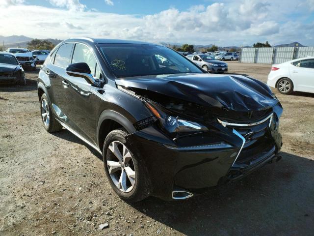 Salvage cars for sale from Copart San Martin, CA: 2017 Lexus NX 200T BA