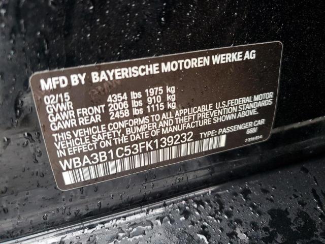 WBA3B1C53FK139232 BMW 320 I