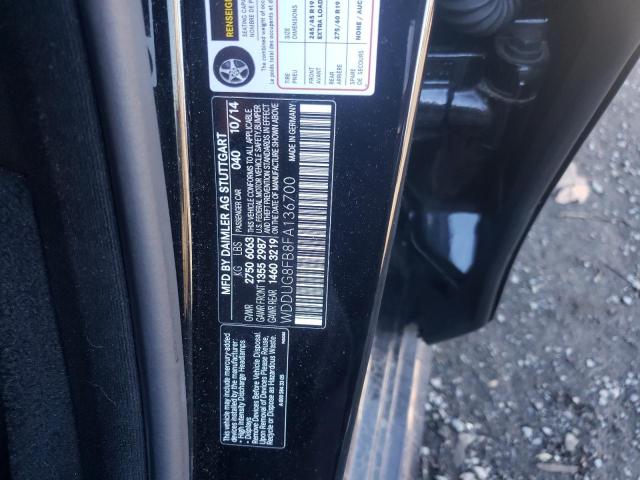 2015 MERCEDES-BENZ S550 WDDUG8FB8FA136700