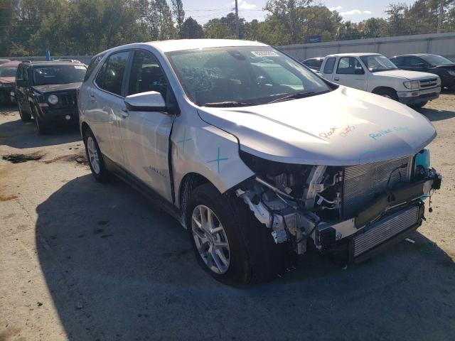 Salvage cars for sale from Copart Savannah, GA: 2022 Chevrolet Equinox LT