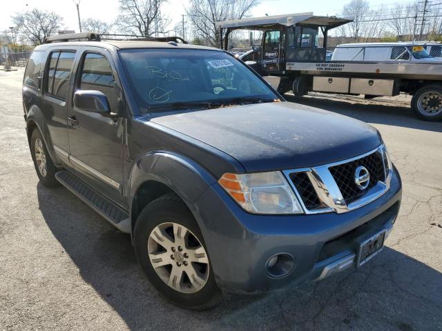 Salvage cars for sale from Copart Wheeling, IL: 2008 Nissan Pathfinder