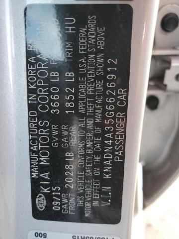 2016 KIA RIO EX - KNADN4A35G6626912