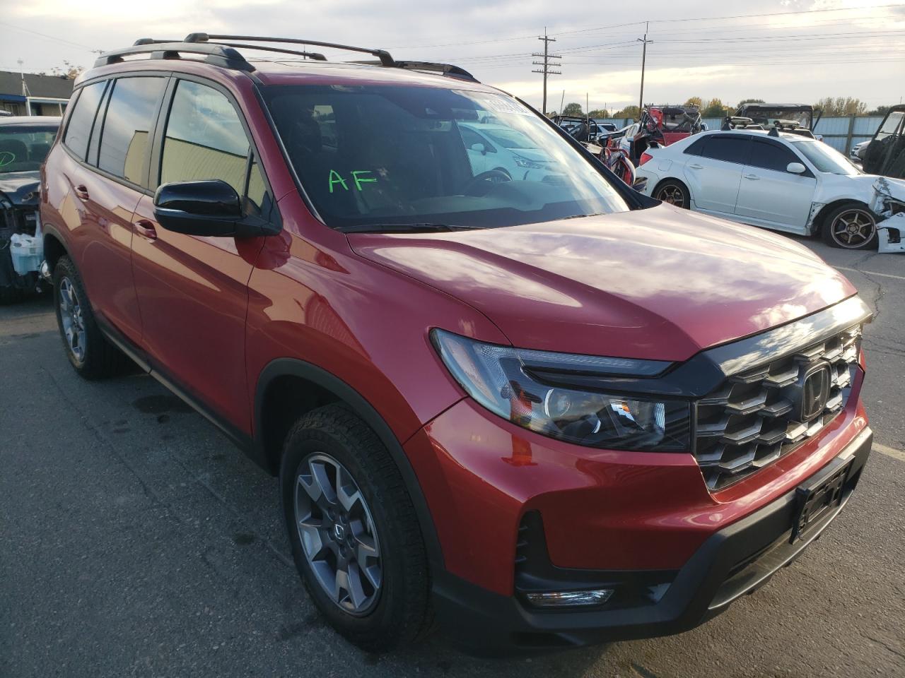 5FNYF8H63NB007493 HONDA PASSPORT 2022