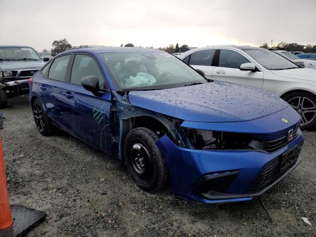 Salvage cars for sale from Copart Antelope, CA: 2022 Honda Civic Sport