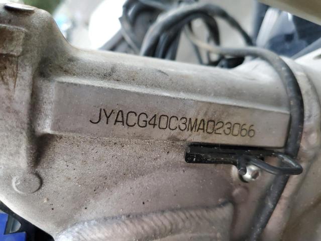 2021 YAMAHA YZ250 F JYACG40C3MA023066