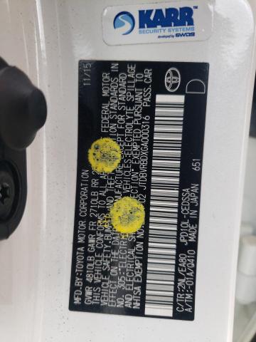 2016 TOYOTA MIRAGE JTDBVRBDXGA000316