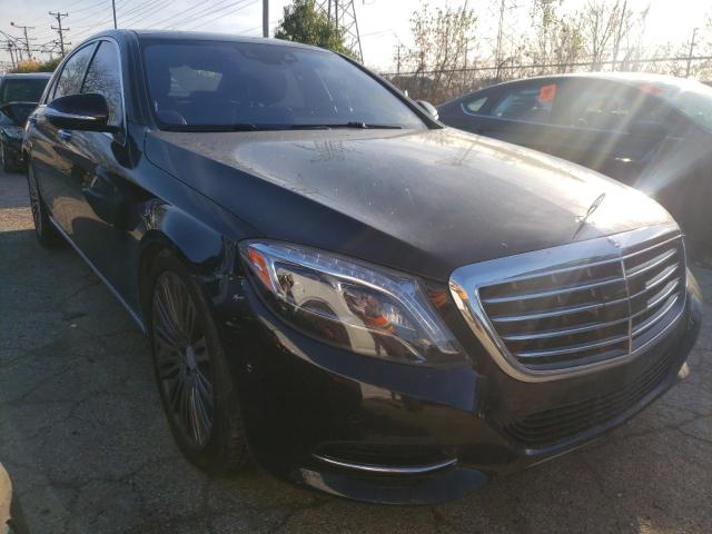 Salvage cars for sale from Copart Wheeling, IL: 2017 Mercedes-Benz S 550 4matic
