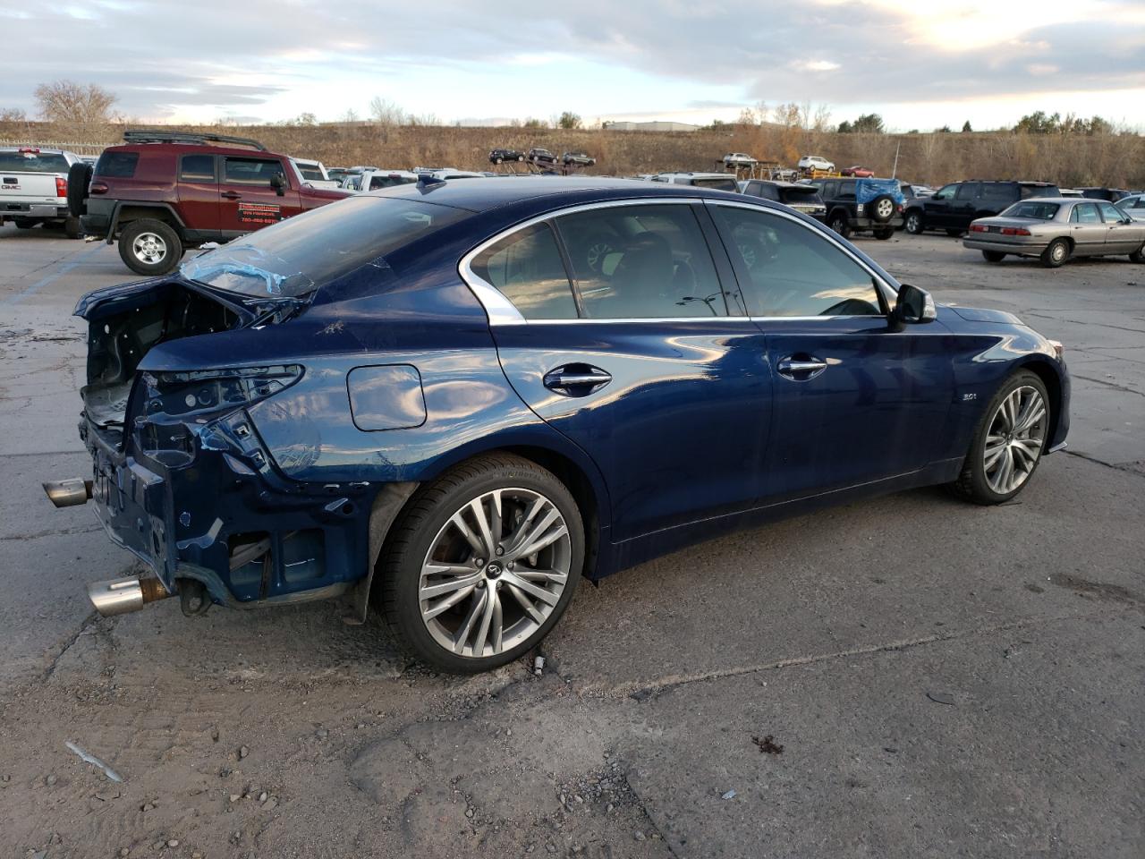 Lot #2044653980 2018 INFINITI Q50 LUXE