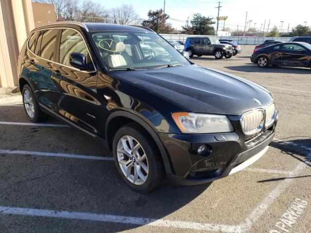 Salvage cars for sale at Moraine, OH auction: 2011 BMW X3 XDRIVE3