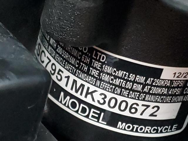 2021 HONDA GL1800 D JH2SC7951MK300672