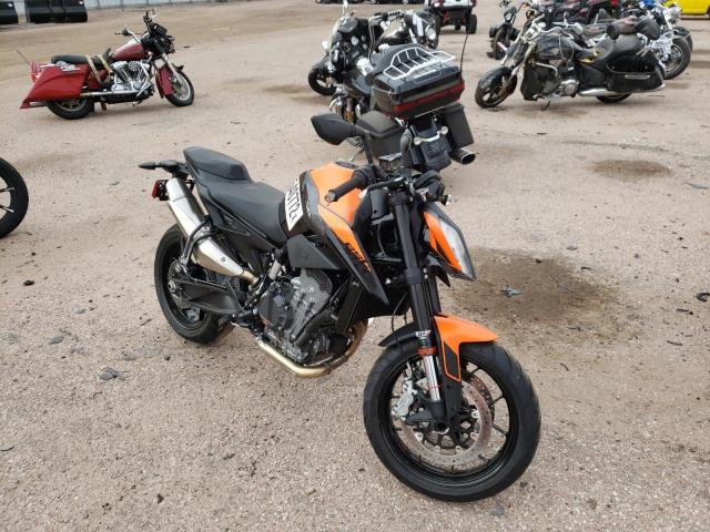 Salvage cars for sale from Copart Colorado Springs, CO: 2022 KTM 890 Duke R