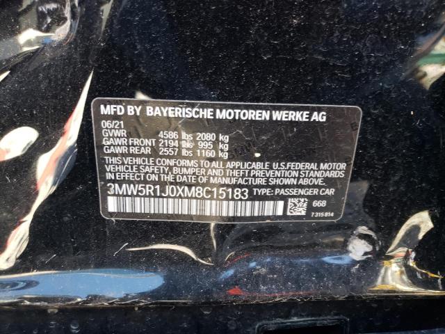 2021 BMW 330 I - 3MW5R1J0XM8C15183