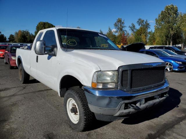Salvage cars for sale from Copart Portland, OR: 2002 Ford F250 Super