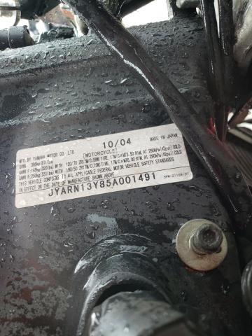 2005 YAMAHA YZFR1 C JYARN13Y85A001491