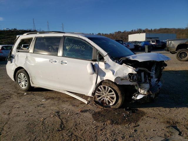Salvage cars for sale from Copart West Mifflin, PA: 2011 Toyota Sienna XLE