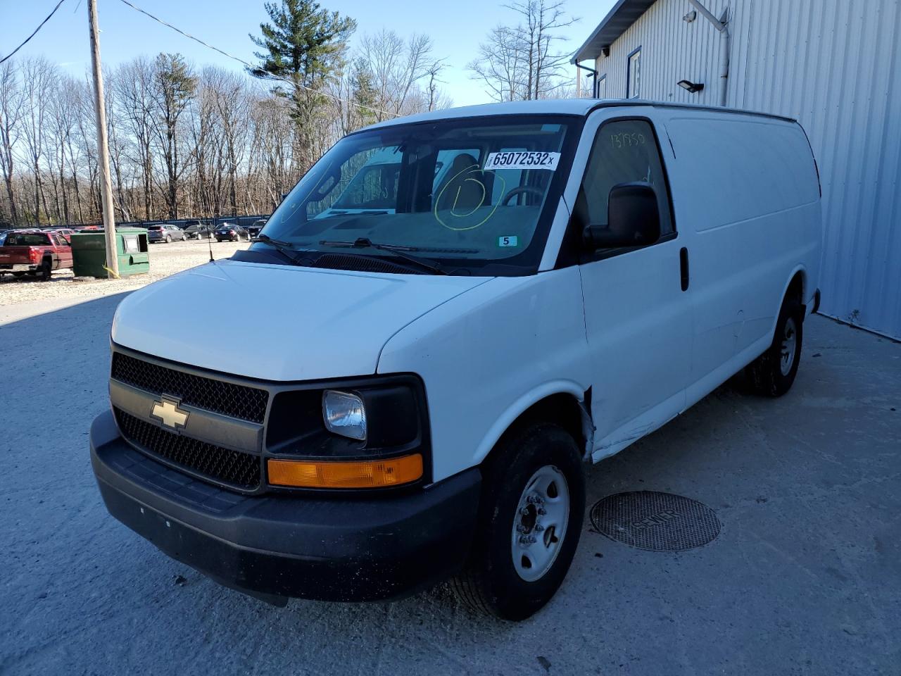 2016 Chevrolet Express G2 for sale at Copart Candia, NH Lot 65072