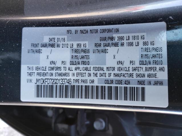 2016 MAZDA CX-3 GRAND - JM1DKFD72G0133746