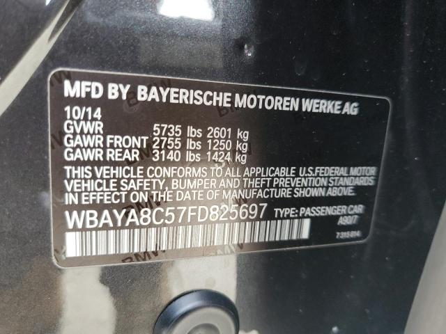 2015 BMW UK WBAYA8C57FD825697
