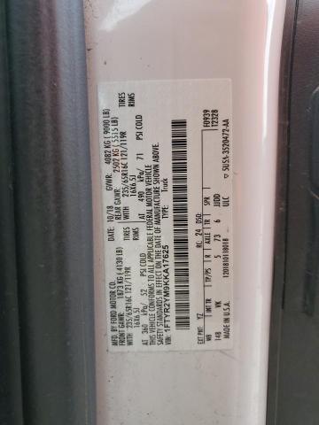 2019 FORD TRANSIT T- - 1FTYR2YM9KKA17625