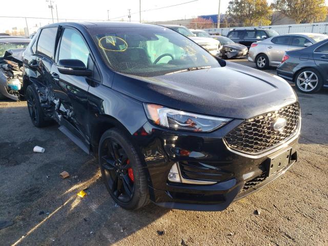 Salvage cars for sale from Copart Moraine, OH: 2019 Ford Edge ST