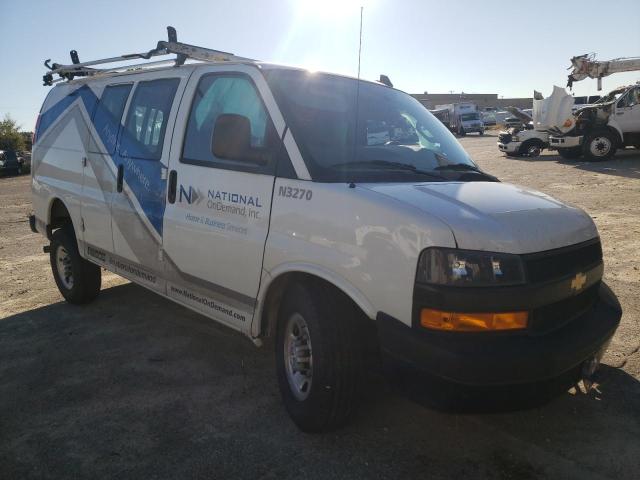 Salvage trucks for sale at Gaston, SC auction: 2021 Chevrolet Express G2