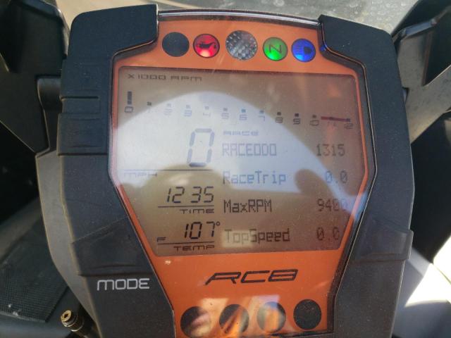 2010 KTM 1190 RC8 VBKVR9409AM966978