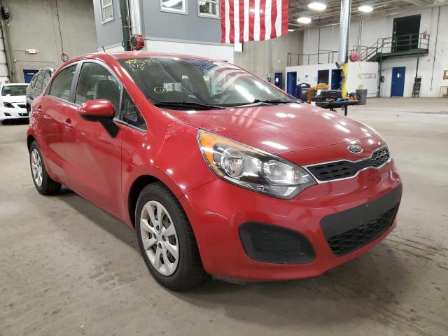 Salvage cars for sale from Copart Blaine, MN: 2012 KIA Rio EX