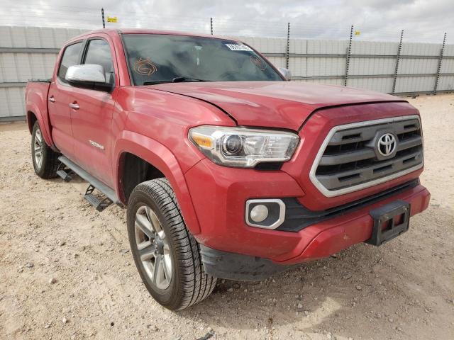 Salvage cars for sale from Copart Andrews, TX: 2017 Toyota Tacoma DOU