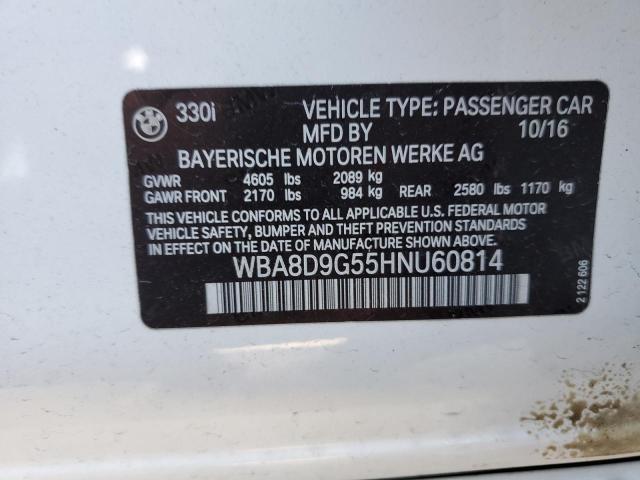 WBA8D9G55HNU60814 BMW 3 Series