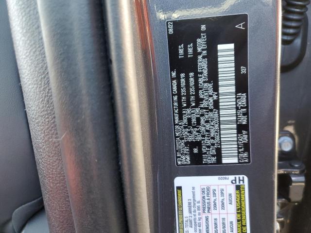 2022 LEXUS NX 350 2T2GGCEZ8NC009847
