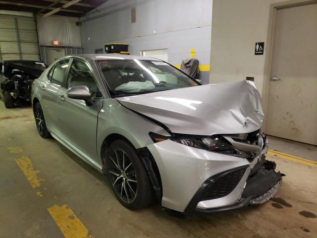 Salvage cars for sale from Copart Mocksville, NC: 2021 Toyota Camry SE