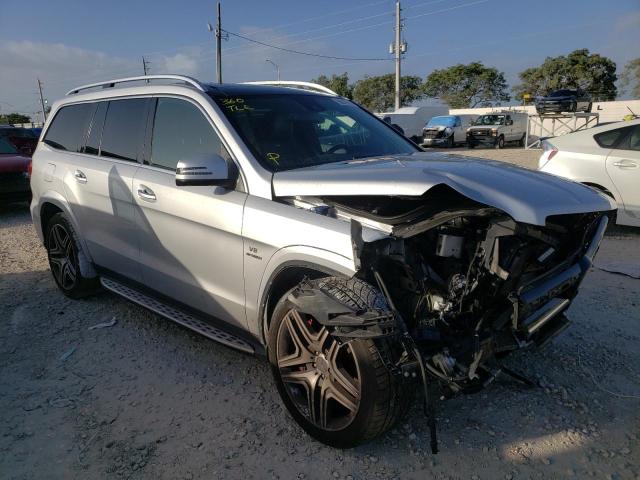 Vehiculos salvage en venta de Copart Homestead, FL: 2014 Mercedes-Benz GL 63 AMG