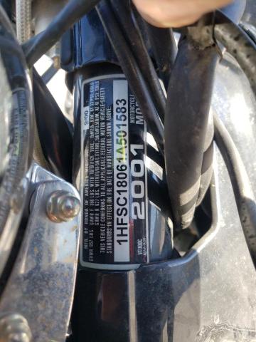 2001 HONDA VT1100 C - 1HFSC18061A501583