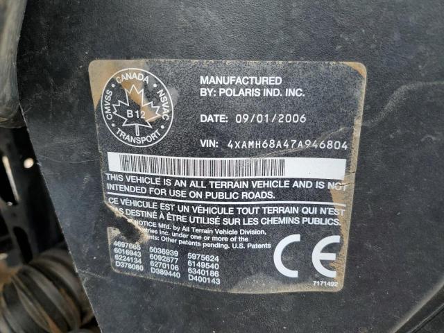 2007 POLARIS SPORTSMAN - 4XAMH68A47A946804