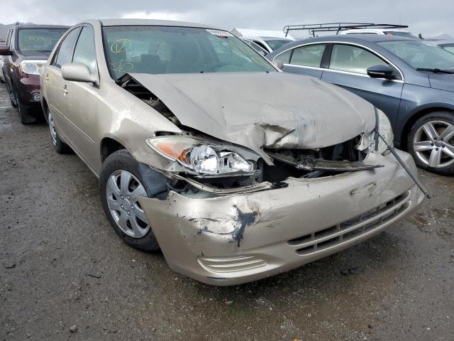 Salvage cars for sale from Copart San Martin, CA: 2002 Toyota Camry LE