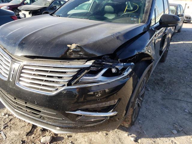 2018 LINCOLN MKC BLACK 5LMCJ4D92JUL00233