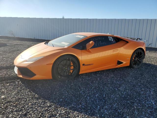 Salvage cars for sale from Copart Fredericksburg, VA: 2015 Lamborghini Huracan