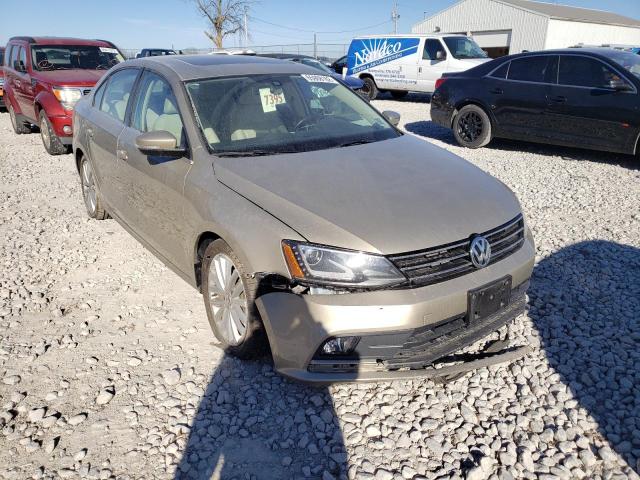 Salvage cars for sale from Copart Cicero, IN: 2016 Volkswagen Jetta SEL