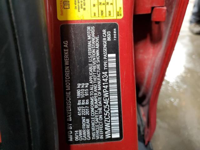 WMWZC5C54EWP41434 Mini Cooper