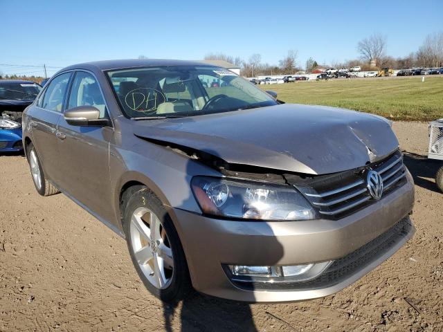 Salvage cars for sale from Copart Columbia Station, OH: 2015 Volkswagen Passat S