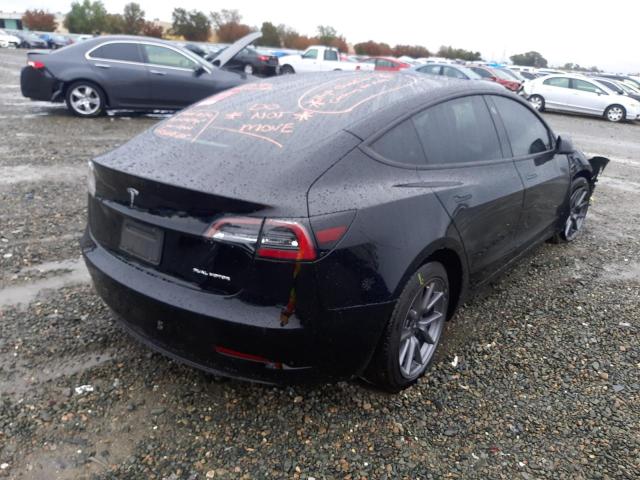 5YJ3E1EB4NF199643 Tesla MODEL 3