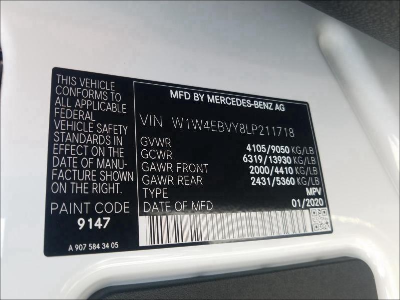 2020 MERCEDES-BENZ SPRINTER 2 W1W4EBVY8LP211718