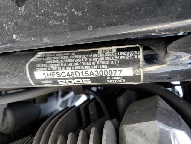 2005 HONDA VTX1800 F2 1HFSC46D15A300977