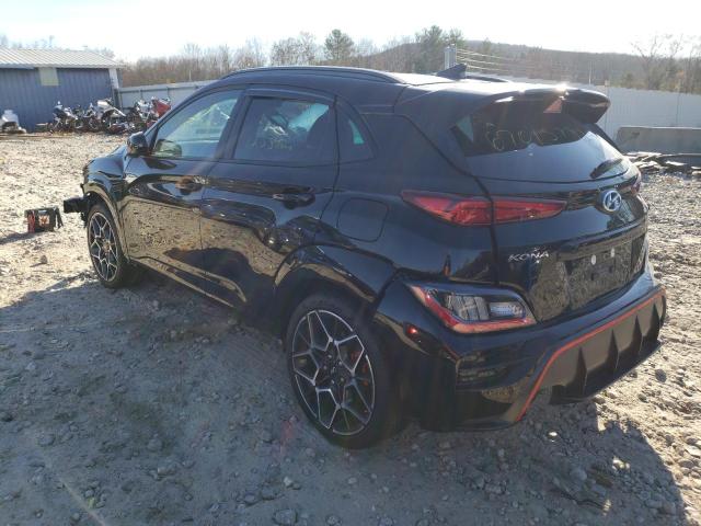 2022 HYUNDAI KONA N BAS KM8KH3AC2NU004641