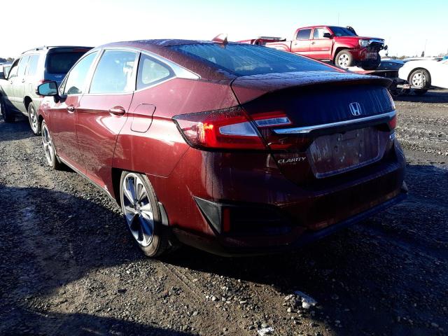 2020 HONDA CLARITY TO JHMZC5F33LC002159