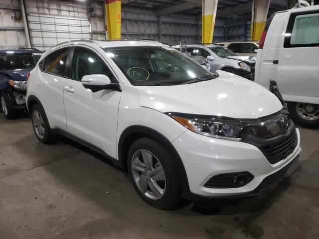 Honda HR-V salvage cars for sale: 2019 Honda HR-V EXL