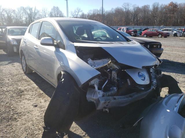 Salvage cars for sale from Copart York Haven, PA: 2013 Nissan Leaf S