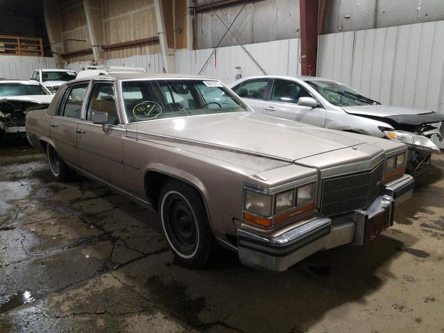 Salvage cars for sale from Copart Anchorage, AK: 1986 Cadillac Fleetwood