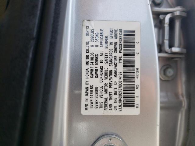 JH4CU2F87DC014197 Acura TSX
