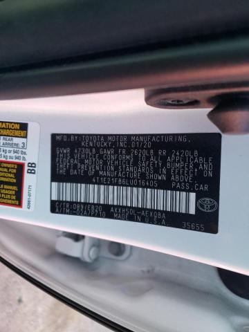 2020 TOYOTA AVALON XSE 4T1E21FB6LU016405